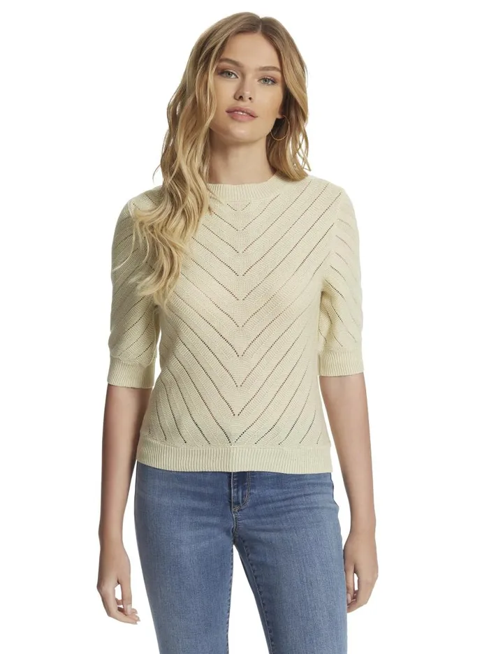 Jessica Simpson Tops Women Faye Sweater In Frozen Dew Frozen Dew