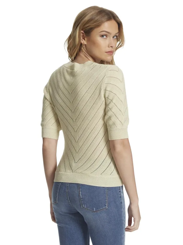 Jessica Simpson Tops Women Faye Sweater In Frozen Dew Frozen Dew