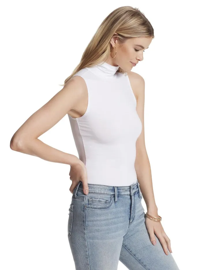 Jessica Simpson Tops Women Lela Bodysuit In Snow White White