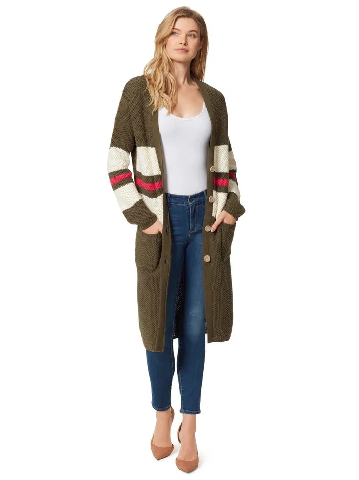 Jessica Simpson Tops Women Marina Duster In Kalamata Kalamata Combo