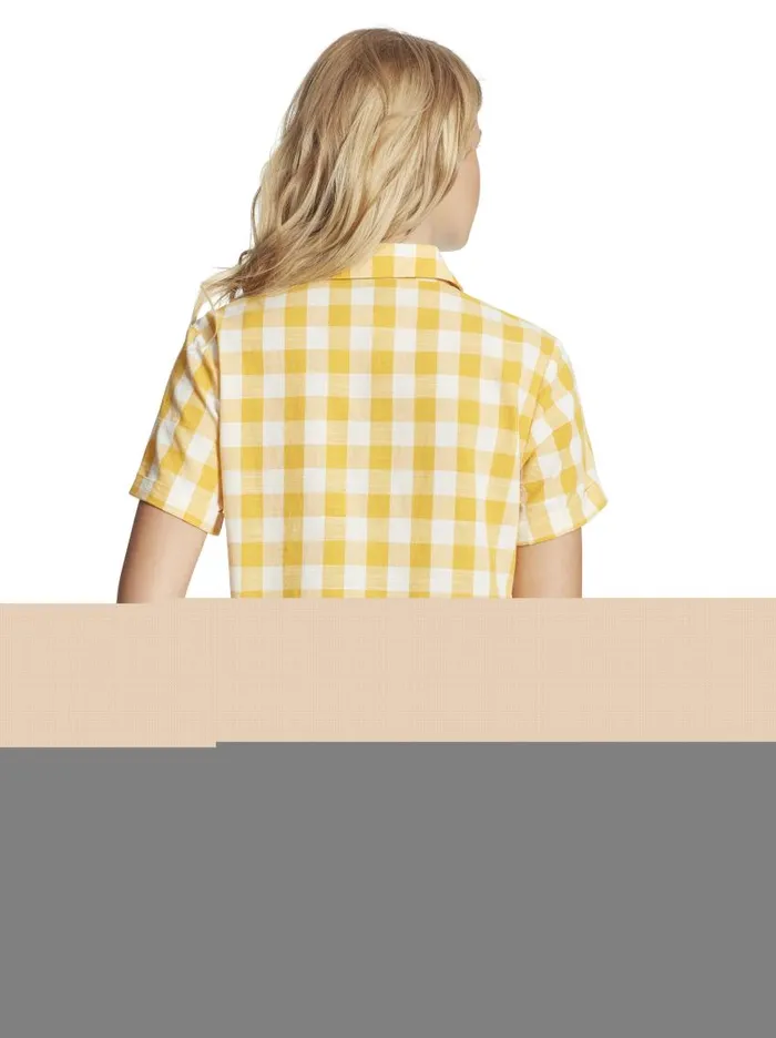 Jessica Simpson Tops Women Nellie Top In Golden Rod Gingham Golden Rod Gingham Check Jessica Simpson Tops Women Nellie Top In Golden Rod Gingham Golden Rod Gingham Check