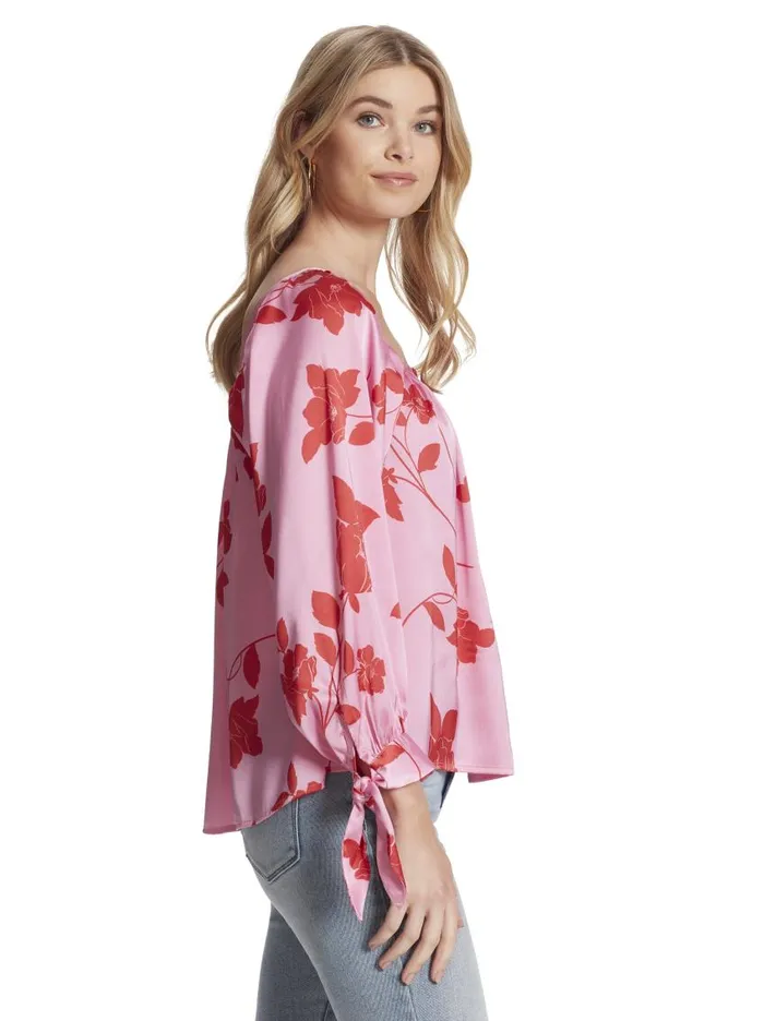 Jessica Simpson Tops Women Trey Top In Fuchsia Pink Fuchsia Pink