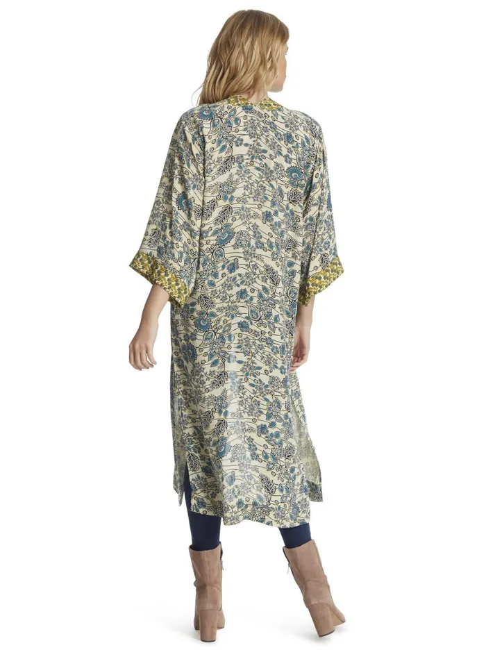 Jessica Simpson Tops Women Waverly Kimono In Frozen Dew Florals Frozen Dew Florals