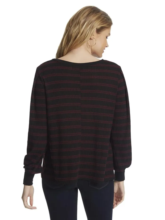 Jessica Simpson Tops Women Wilder Top In Black And Winetasting Black And Winetasting Jessica Simpson Tops Women Wilder Top In Black And Winetasting Black And Winetasting