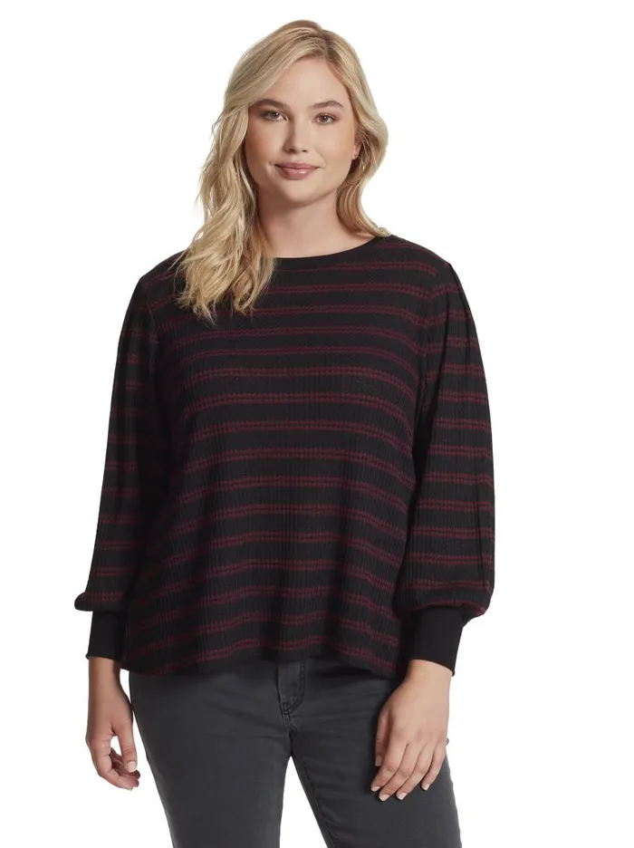 Jessica Simpson Tops Women Wilder Top In Black And Winetasting Black And Winetasting Jessica Simpson Tops Women Wilder Top In Black And Winetasting Black And Winetasting