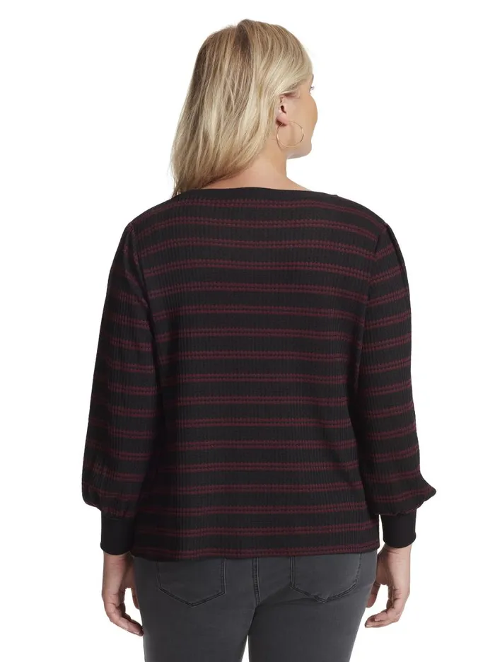 Jessica Simpson Tops Women Wilder Top In Black And Winetasting Black And Winetasting Jessica Simpson Tops Women Wilder Top In Black And Winetasting Black And Winetasting