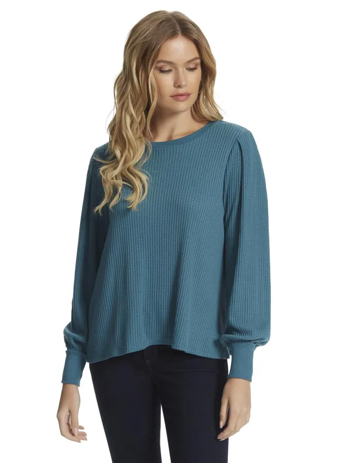 Jessica Simpson Tops Women Wilder Top In Colonial Blue Colonial Blue