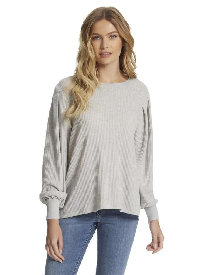 Jessica Simpson Tops Women Wilder Top In Light Heather Grey Light Heather Grey Jessica Simpson Tops Women Wilder Top In Light Heather Grey Light Heather Grey