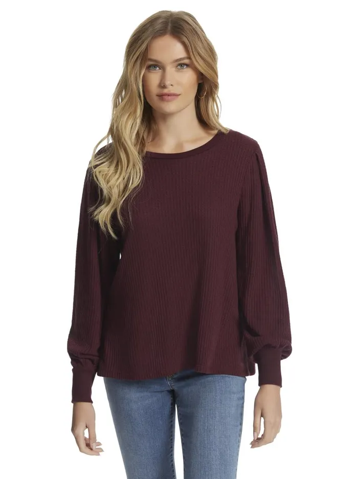 Jessica Simpson Tops Women Wilder Top In Winetasting Winetasting