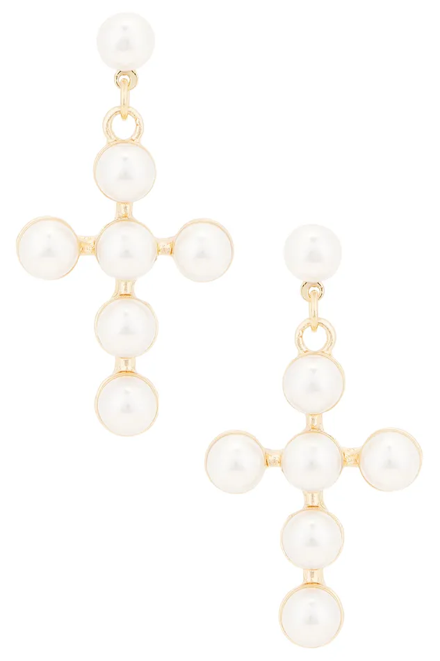 Jewelry Women Lovers and Friends Jenna Earrings Ivory