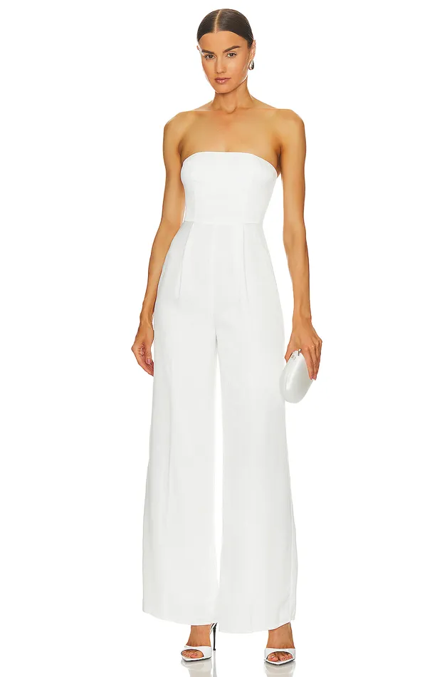 Jumpsuits Women Lovers and Friends Cambri Jumpsuit Ivory White
