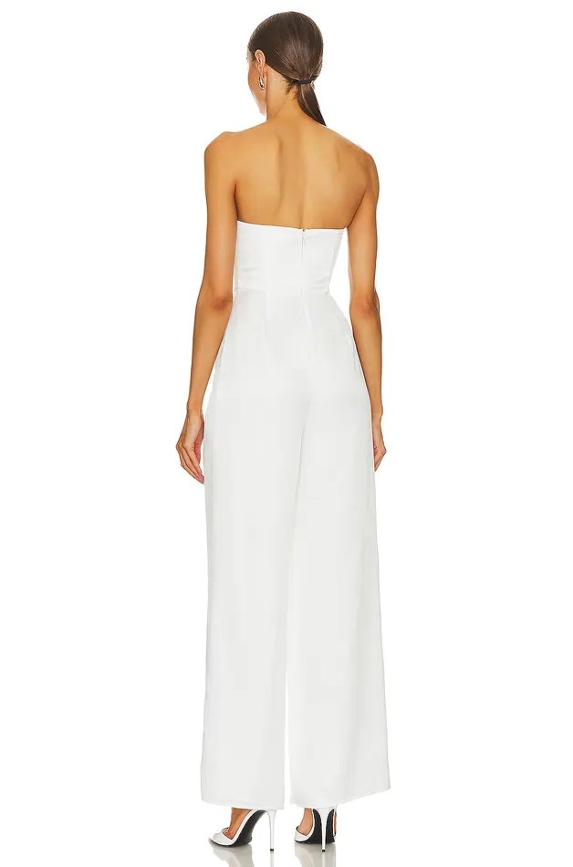 Jumpsuits Women Lovers and Friends Cambri Jumpsuit Ivory White Jumpsuits Women Lovers and Friends Cambri Jumpsuit Ivory White