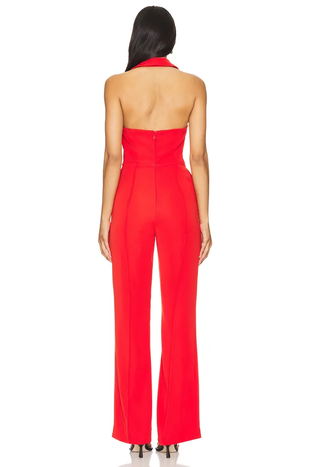 Jumpsuits Women Lovers and Friends Elena Jumpsuit Red Jumpsuits Women Lovers and Friends Elena Jumpsuit Red