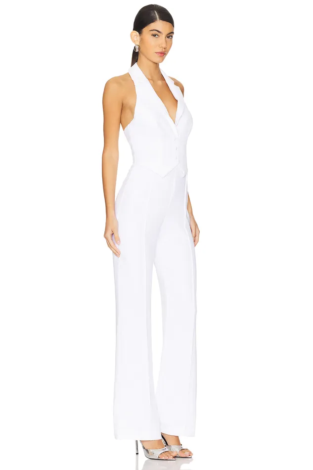 Jumpsuits Women Lovers and Friends Elena Jumpsuit White Jumpsuits Women Lovers and Friends Elena Jumpsuit White