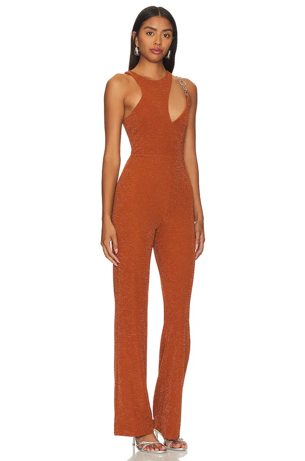 Jumpsuits Women Lovers and Friends Kiki Jumpsuit Copper Jumpsuits Women Lovers and Friends Kiki Jumpsuit Copper
