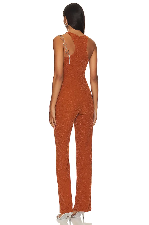 Jumpsuits Women Lovers and Friends Kiki Jumpsuit Copper Jumpsuits Women Lovers and Friends Kiki Jumpsuit Copper