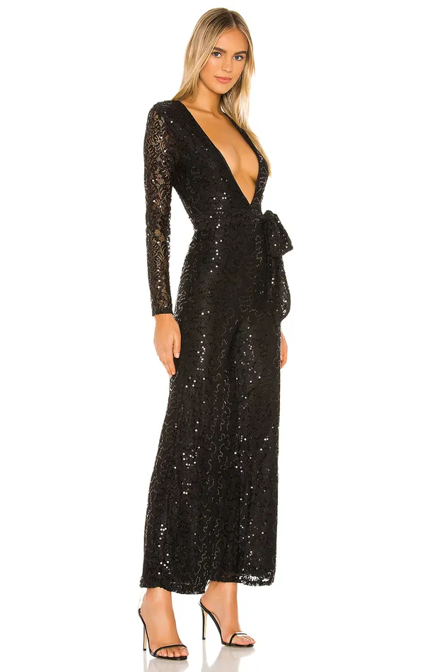 Jumpsuits Women Lovers and Friends Leighton Jumpsuit Black Jumpsuits Women Lovers and Friends Leighton Jumpsuit Black