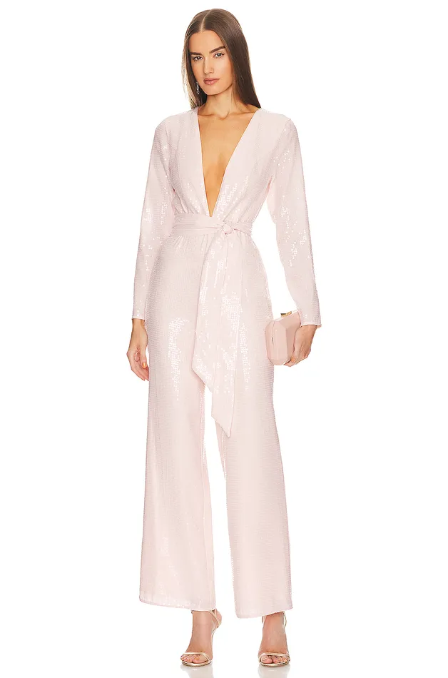 Jumpsuits Women Lovers and Friends Leighton Jumpsuit Champagne Pink
