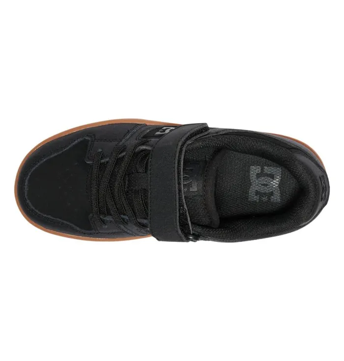 Kids DC Shoes Sneakers Boy039s Manteca 4 Elastic Waist Lace Shoes Blackwhite