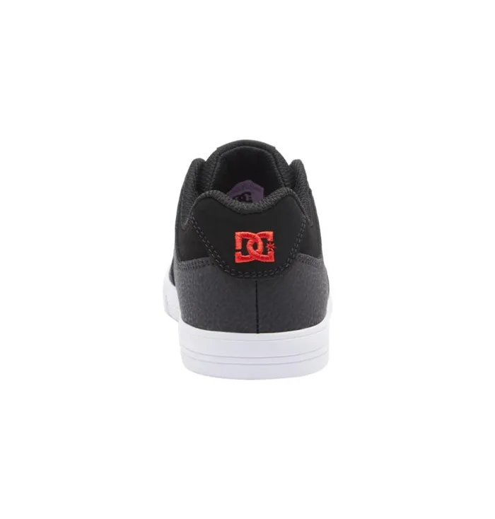 Kids DC Shoes Sneakers Boy039s Pure Elastic Waist Lace Shoes Redgreygrey