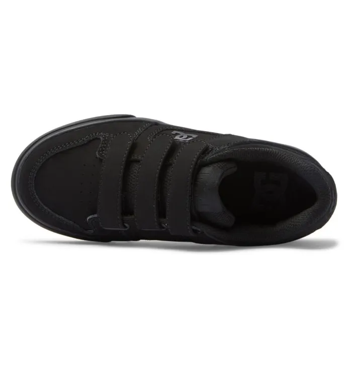 Kids DC Shoes Sneakers Boy039s Pure Velcro Shoes Blackblackblack