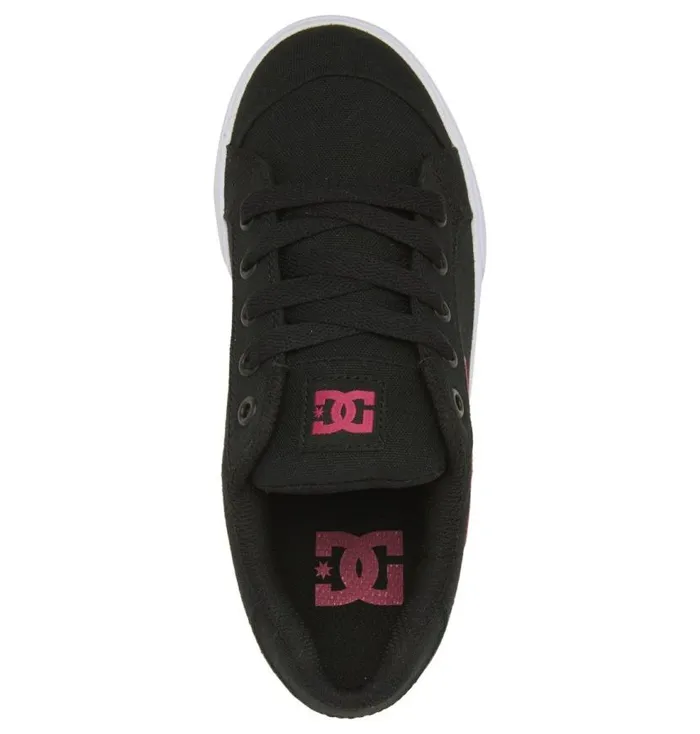 Kids DC Shoes Sneakers Chelsea Shoes Blackpink Stencil