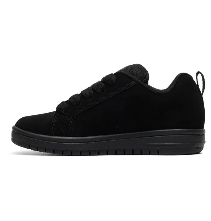Kids DC Shoes Sneakers Court Graffik Shoes Blackblack