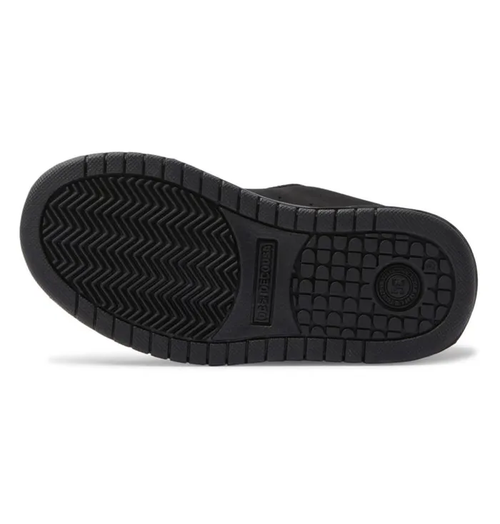 Kids DC Shoes Sneakers Court Graffik Shoes Blackblackred