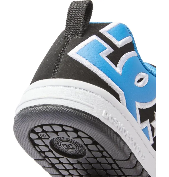 Kids DC Shoes Sneakers Court Graffik Shoes Blackbluegrey