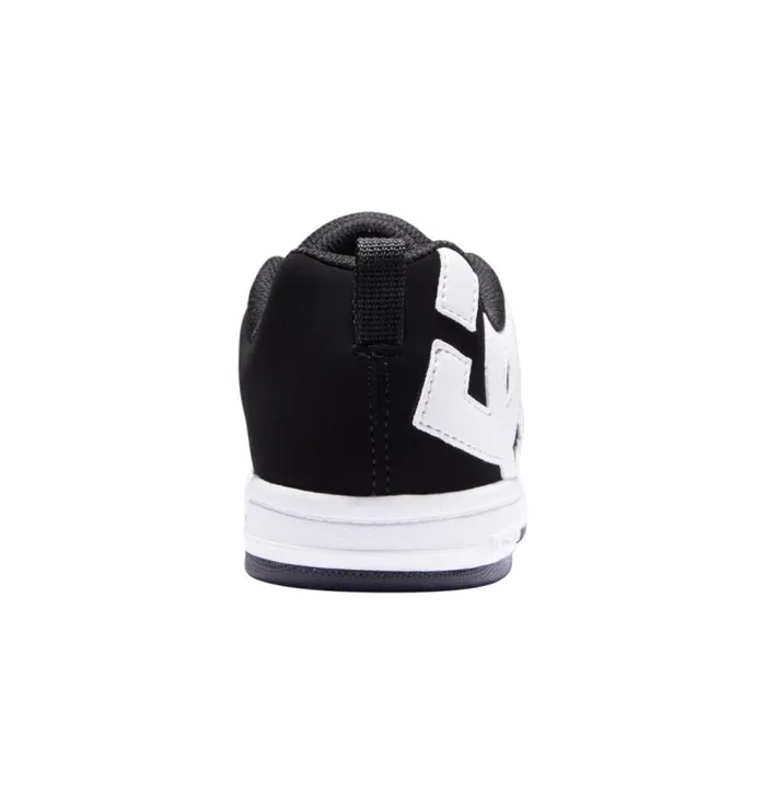 Kids DC Shoes Sneakers Court Graffik Shoes Blackwhite