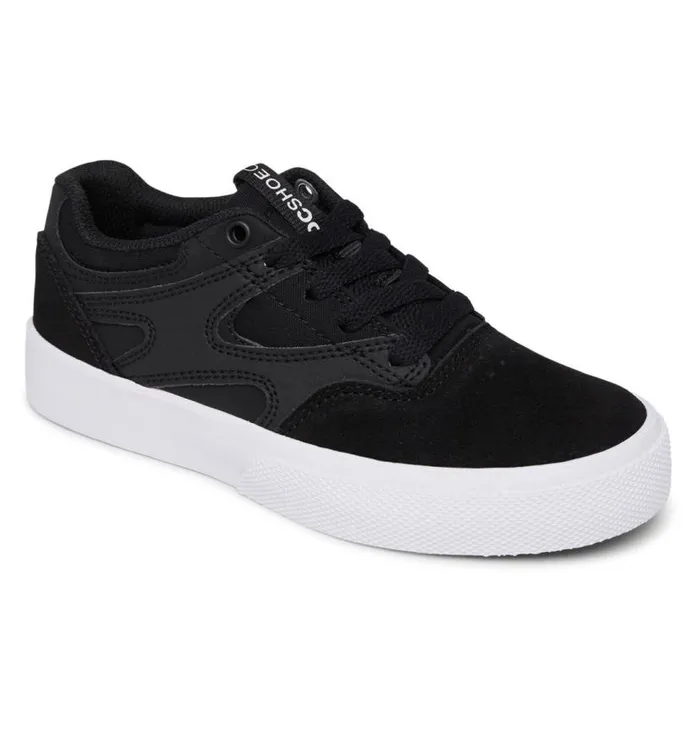 Kids DC Shoes Sneakers Kalis Vulc Shoes Blackblackwhite