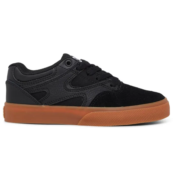Kids DC Shoes Sneakers Kalis Vulc Shoes Blackgum
