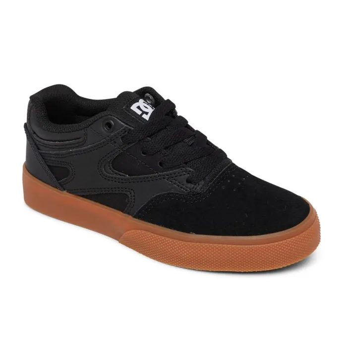 Kids DC Shoes Sneakers Kalis Vulc Shoes Blackgum