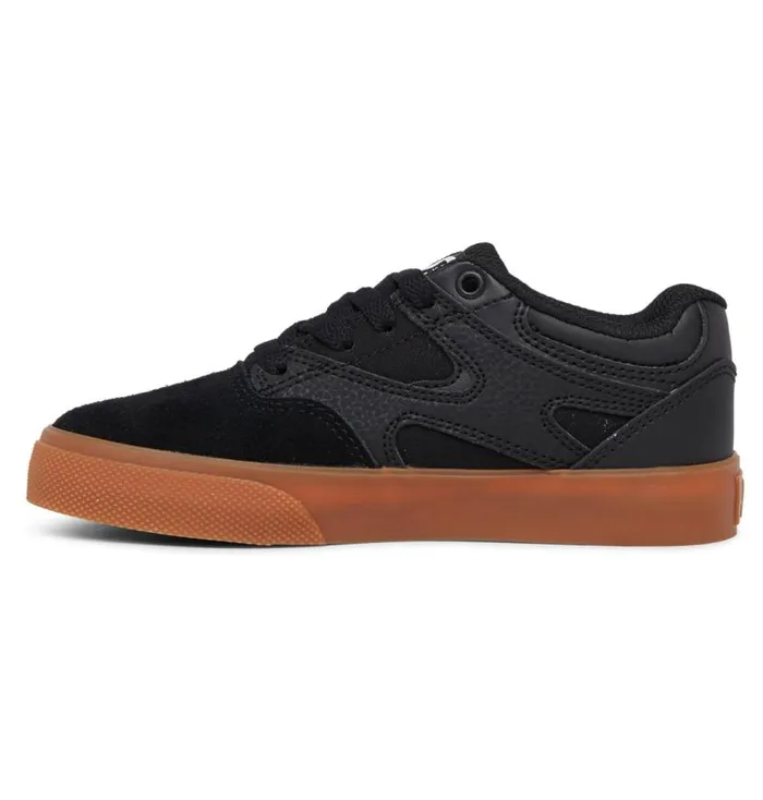 Kids DC Shoes Sneakers Kalis Vulc Shoes Blackgum