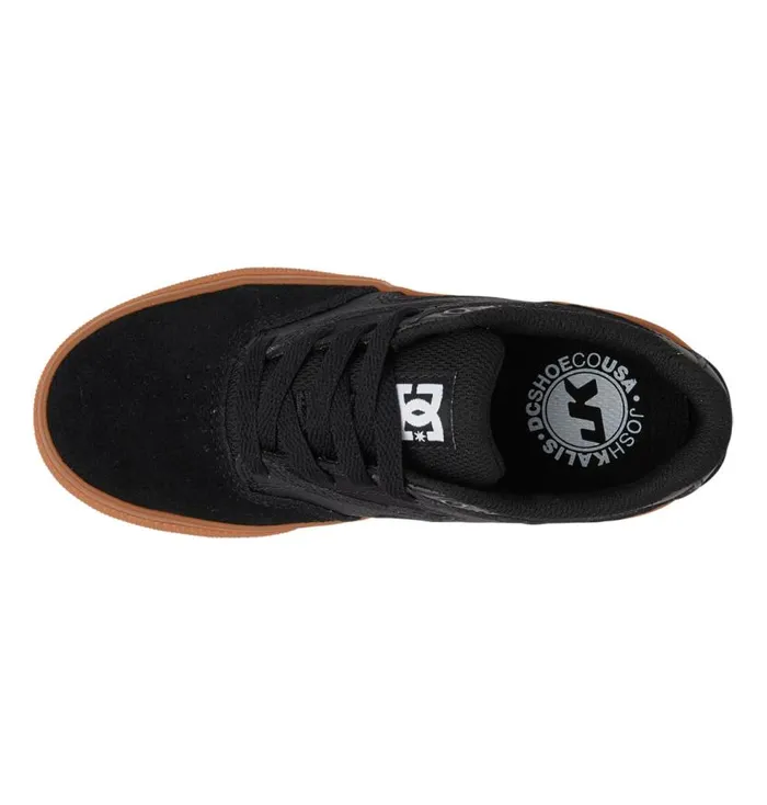 Kids DC Shoes Sneakers Kalis Vulc Shoes Blackgum