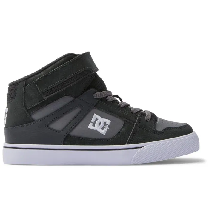 Kids DC Shoes Sneakers Pure High Elastic Waist Lace HighTop Shoes Anthraciteblack Kids DC Shoes Sneakers Pure High Elastic Waist Lace HighTop Shoes Anthraciteblack