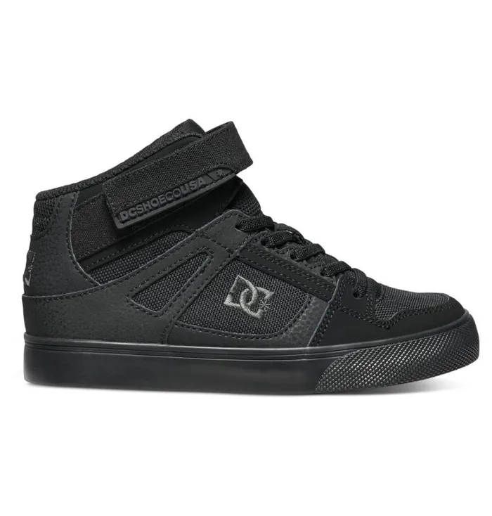 Kids DC Shoes Sneakers Pure High Elastic Waist Lace HighTop Shoes Blackblackblack Kids DC Shoes Sneakers Pure High Elastic Waist Lace HighTop Shoes Blackblackblack