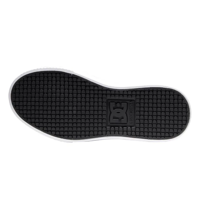 Kids DC Shoes Sneakers Pure High Elastic Waist Lace HighTop Shoes Greygreen