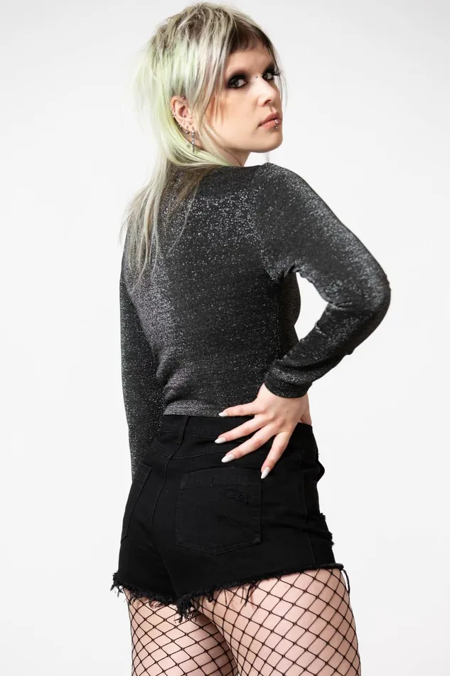 Killstar After Midnight Long Sleeve Top Women Long Sleeves