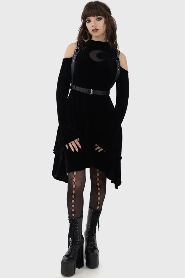 Killstar Alacine Dress Women Mini