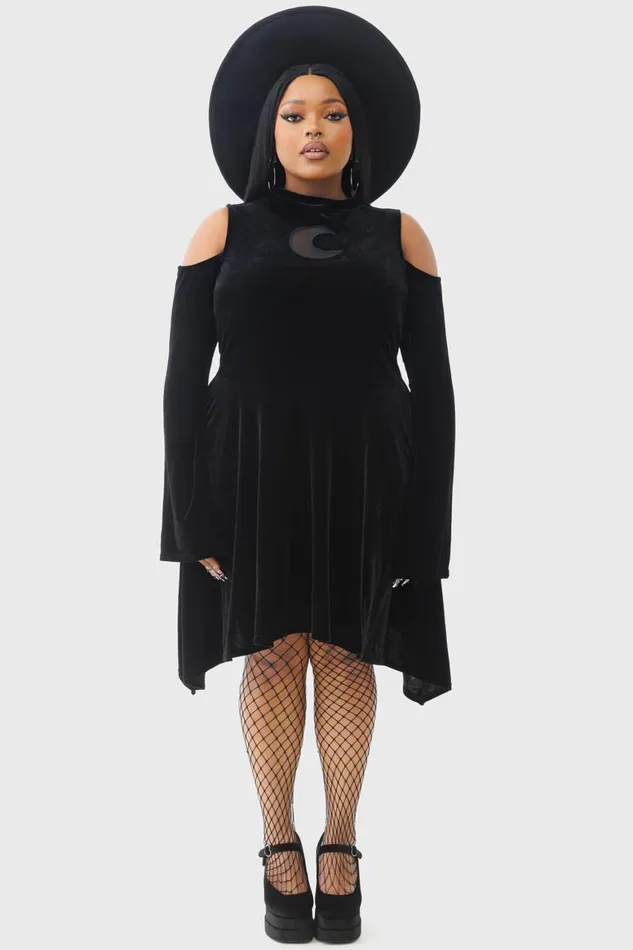 Killstar Alacine Dress Women Mini