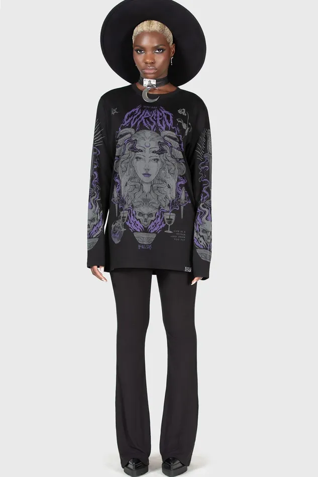 Killstar Allergra Long Sleeve Top Men Long Sleeves