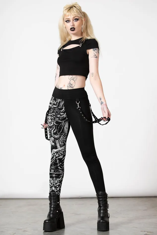 Killstar Amnesia Leggings Women Leggings