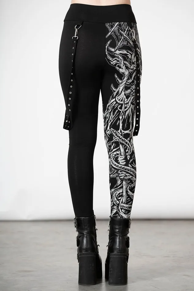 Killstar Amnesia Leggings Women Leggings