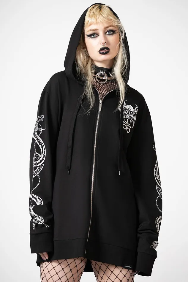 Killstar Anders ZipUp Hoodie Women Hoodies