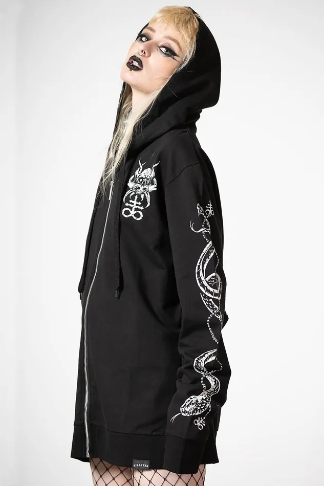 Killstar Anders ZipUp Hoodie Women Hoodies