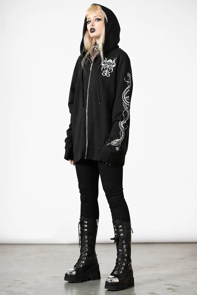 Killstar Anders ZipUp Hoodie Women Hoodies