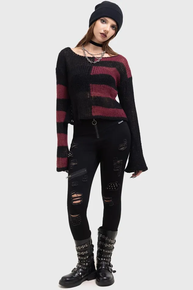 Killstar Anshee Sweater Women Sweaters