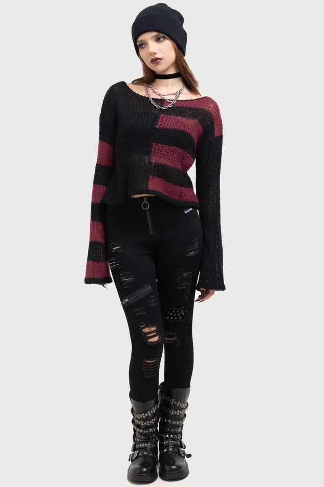 Killstar Anshee Sweater Women Sweaters