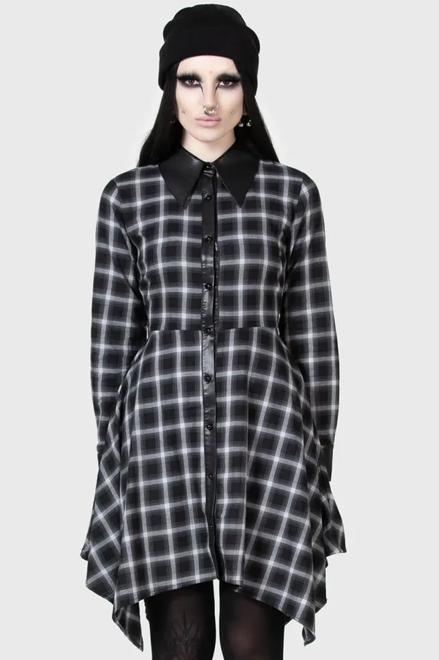 Killstar Artem Shirt Dress Women Mini